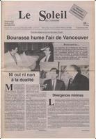 Le Soleil de Colombie, May 8, 1992