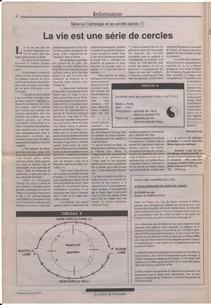 Le Soleil de Colombie, April 24, 1992, page 4