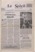 Le Soleil de Colombie, April 3, 1992