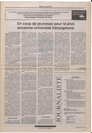 Le Soleil de Colombie, April 3, 1992, page 5