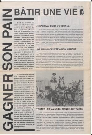 Le Soleil de Colombie, April 3, 1992, page 19