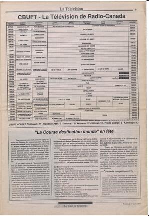 Le Soleil de Colombie, March 27, 1992, page 9