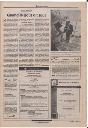 Le Soleil de Colombie, March 27, 1992, page 5