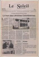 Le Soleil de Colombie, March 13, 1992