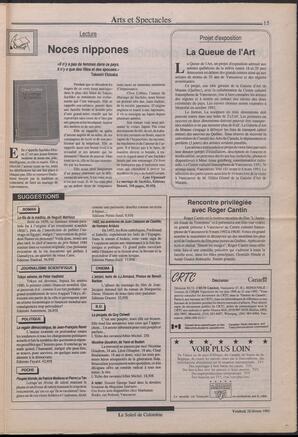 Le Soleil de Colombie, February 28, 1992, page 15