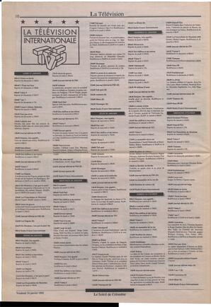 Le Soleil de Colombie, January 24, 1992, page 8