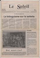 Le Soleil de Colombie, January 17, 1992