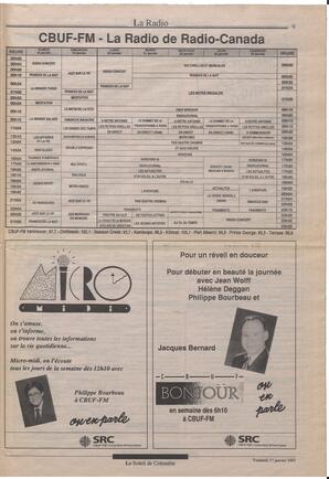 Le Soleil de Colombie, January 17, 1992, page 9
