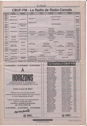 Le Soleil de Colombie, December 13, 1991, page 11