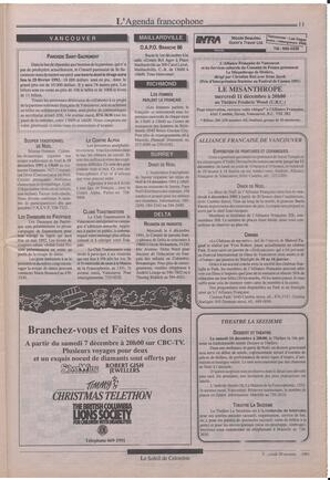 Le Soleil de Colombie, November 29, 1991, page 11