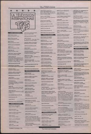Le Soleil de Colombie, November 15, 1991, page 10
