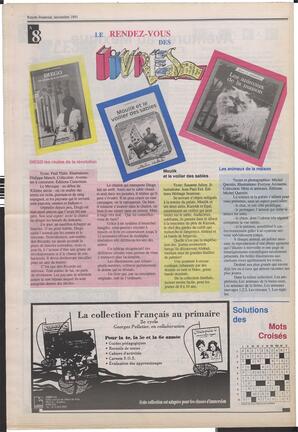 Le Soleil de Colombie, November 1, 1991, page 23