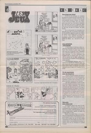 Le Soleil de Colombie, November 1, 1991, page 21