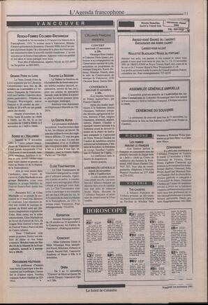 Le Soleil de Colombie, November 1, 1991, page 11