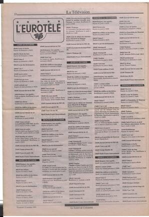 Le Soleil de Colombie, October 25, 1991, page 10