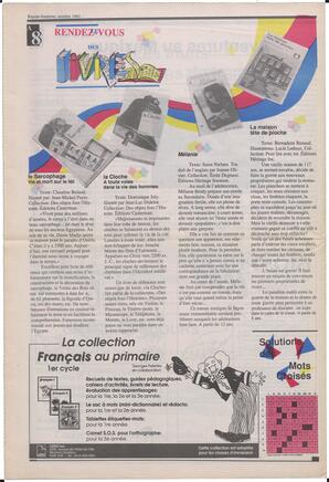 Le Soleil de Colombie, October 4, 1991, page 30