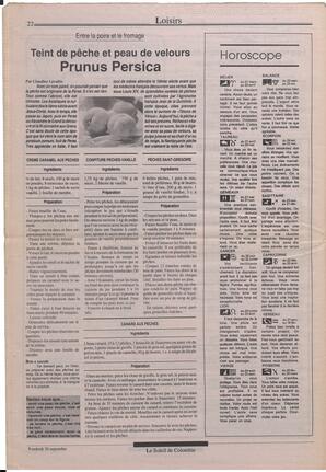 Le Soleil de Colombie, September 20, 1991, page 21