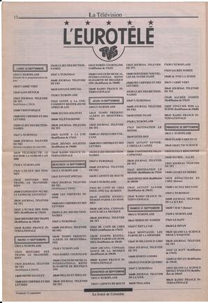 Le Soleil de Colombie, September 13, 1991, page 12