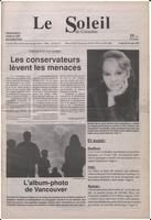 Le Soleil de Colombie, August 23, 1991