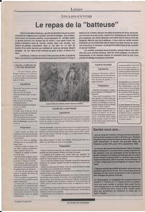Le Soleil de Colombie, August 23, 1991, page 14