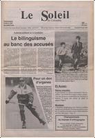 Le Soleil de Colombie, August 16, 1991