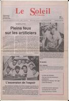 Le Soleil de Colombie, August 2, 1991