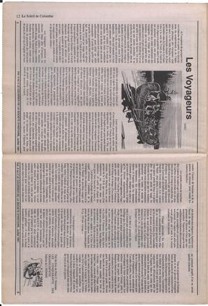 Le Soleil de Colombie, July 12, 1991, page 12
