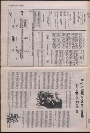 Le Soleil de Colombie, July 12, 1991, page 10