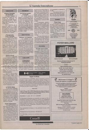 Le Soleil de Colombie, July 5, 1991, page 3