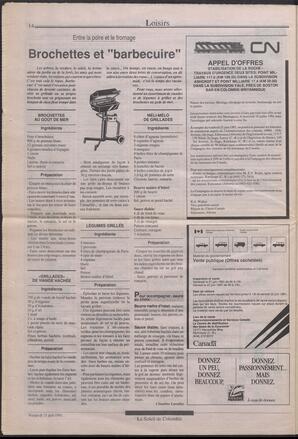 Le Soleil de Colombie, June 21, 1991, page 14