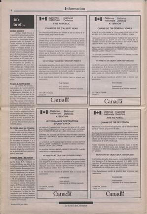 Le Soleil de Colombie, June 14, 1991, page 8