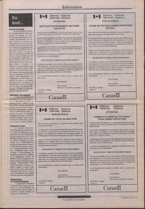 Le Soleil de Colombie, June 14, 1991, page 7