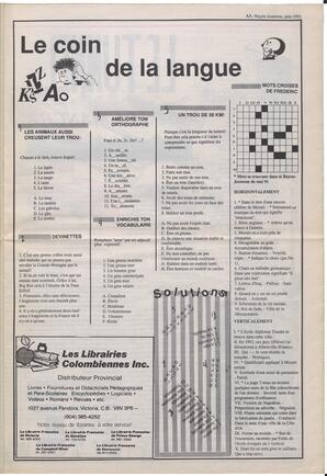 Le Soleil de Colombie, May 31, 1991, page 19