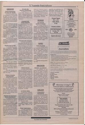 Le Soleil de Colombie, May 24, 1991, page 3
