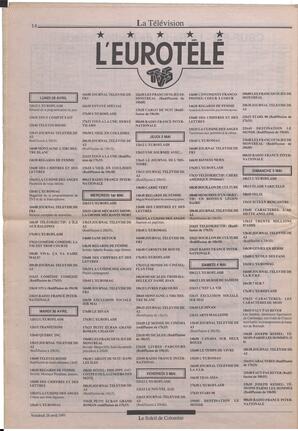 Le Soleil de Colombie, April 26, 1991, page 14