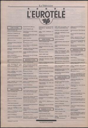 Le Soleil de Colombie, April 12, 1991, page 10