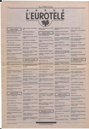 Le Soleil de Colombie, April 5, 1991, page 16