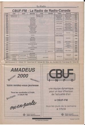 Le Soleil de Colombie, April 5, 1991, page 15