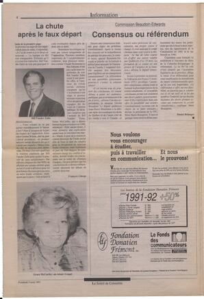 Le Soleil de Colombie, April 5, 1991, page 4