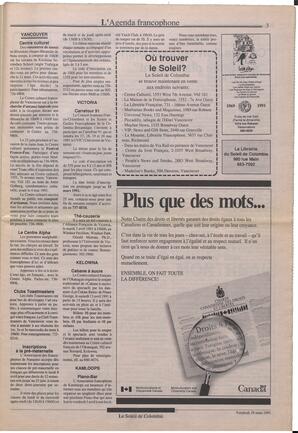 Le Soleil de Colombie, March 29, 1991, page 3