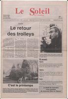 Le Soleil de Colombie, March 22, 1991