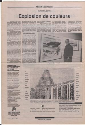 Le Soleil de Colombie, March 22, 1991, page 14