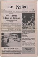 Le Soleil de Colombie, January 11, 1991