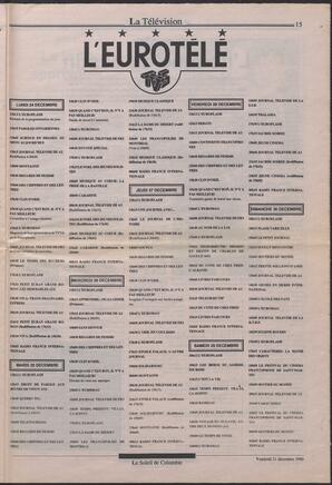 Le Soleil de Colombie, December 21, 1990, page 15
