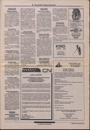 Le Soleil de Colombie, December 21, 1990, page 3
