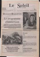 Le Soleil de Colombie, November 16, 1990