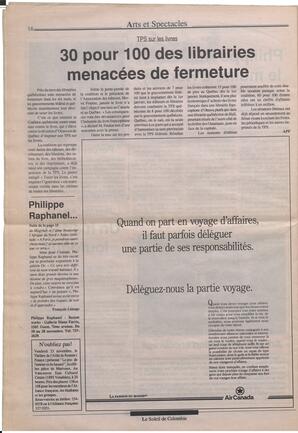 Le Soleil de Colombie, November 16, 1990, page 16