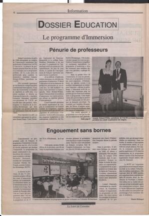 Le Soleil de Colombie, November 16, 1990, page 6