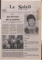 Le Soleil de Colombie, November 9, 1990