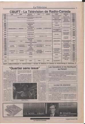 Le Soleil de Colombie, November 9, 1990, page 9